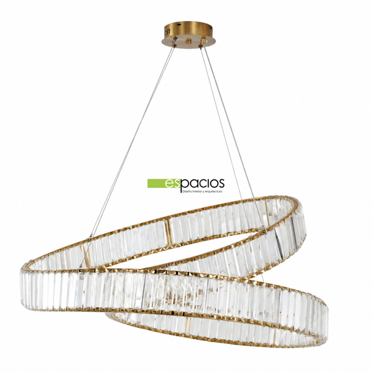 Candil Led Isadora Crystal