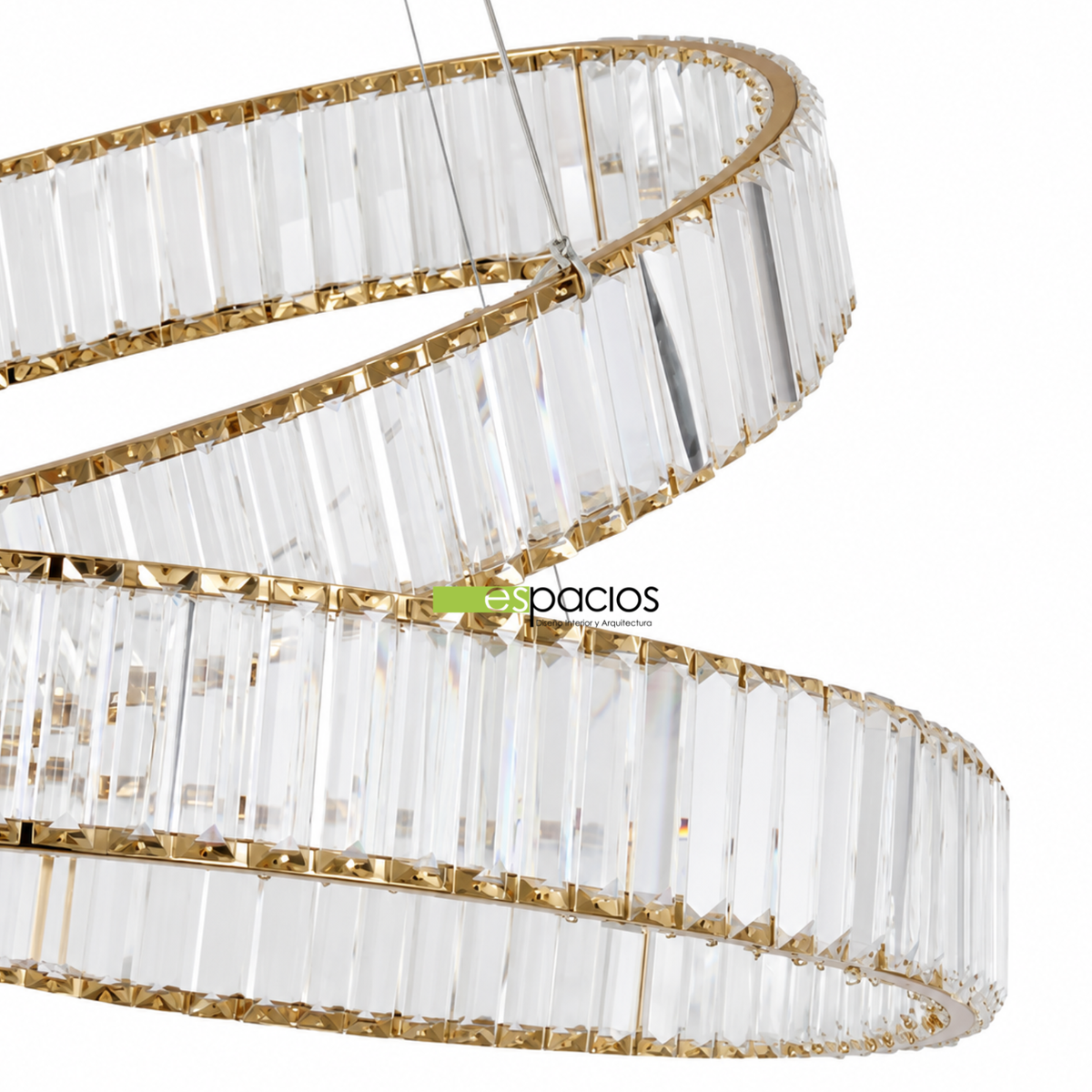 Candil Led Isadora Crystal