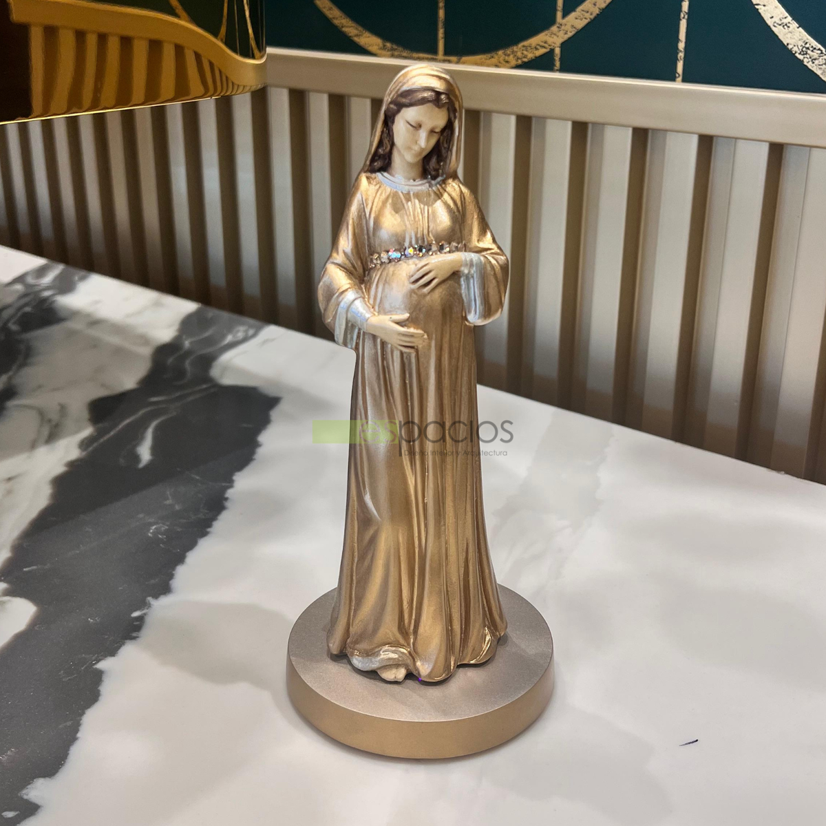 Virgen de la Dulce Espera - bronce