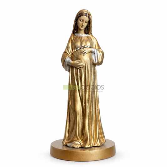 Virgen de la Dulce Espera - bronce