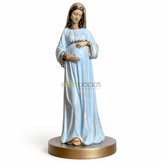 Virgen de la Dulce Espera - celeste