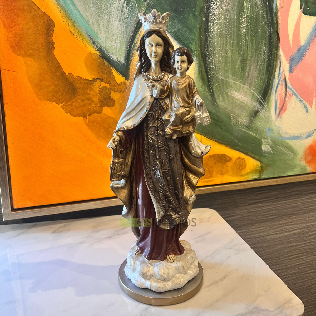 Virgen del Carmen con el Niño Jesús